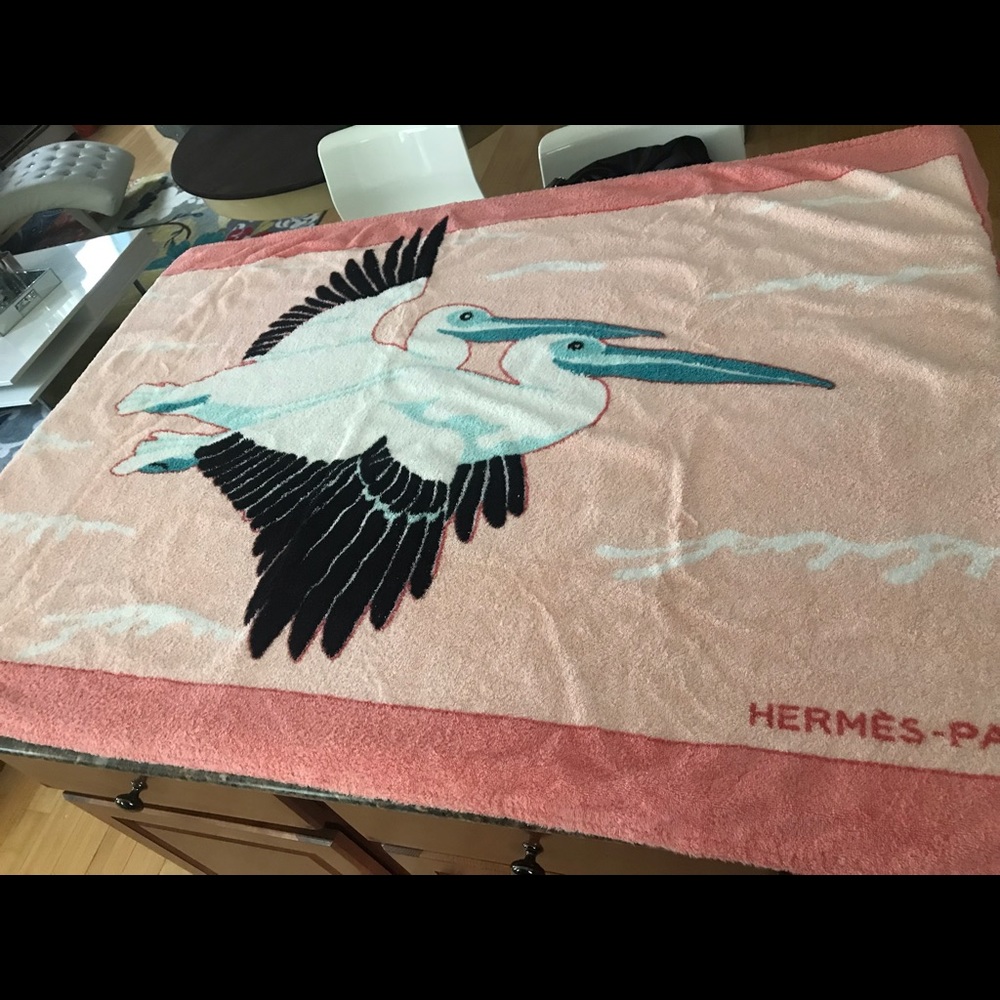 Hermes Paris Beach Towel